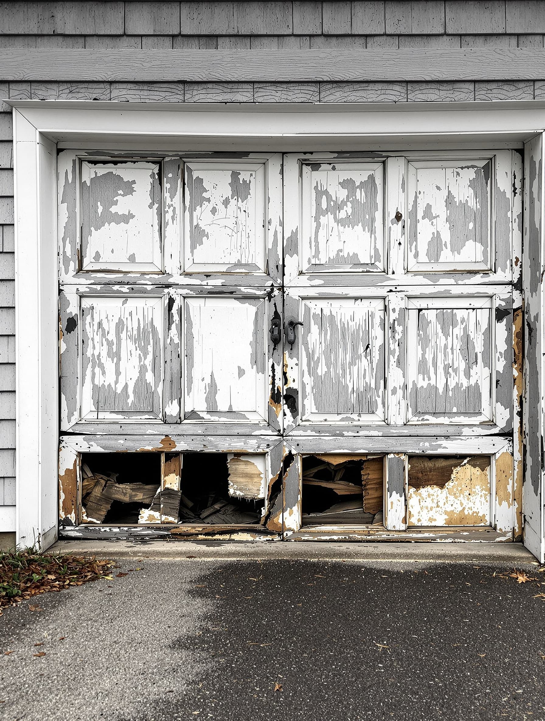 Before: Wood-to-Steel Upgrade — Levittown